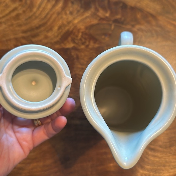 Elegant pale green Ceramic Coffee Carafe EUC Thomas Teapots - Picture 6 of 8